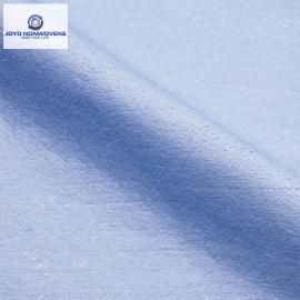 Woodpulp PP spunlace nonwoven fabric blue plain 