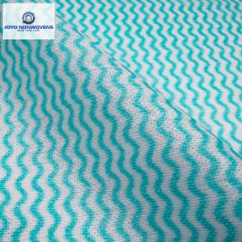 Woodpulp PP spunlace nonwoven fabric print mesh 