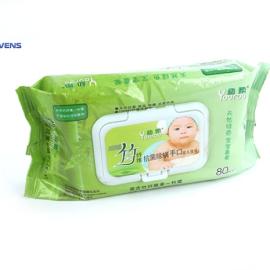 100% bamboo spunlace Non-woven Baby Wet Wipes 
